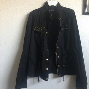 black jacket